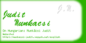 judit munkacsi business card